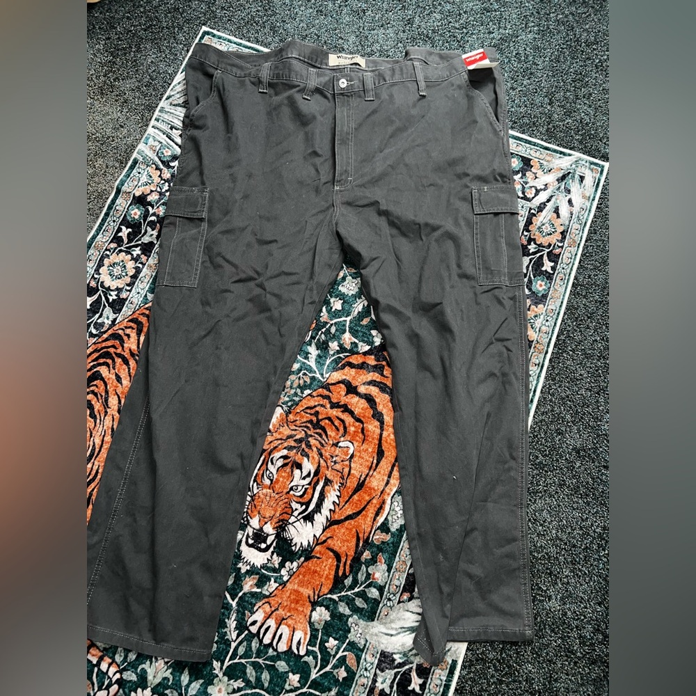 Wrangler Men's Dark Gray Cargo Pants